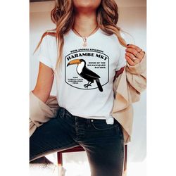Harambe Mkt Shirt| Animal Kingdom Shirt| Unisex Fit
