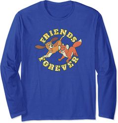 Disney The Fox and the Hound Tod And Copper Friends Forever Long Sleeve