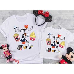 Happiest Kid On Earth Shirt| Disney Shirts|  Disney Family Shirts| Magic Kingdom Shirt| Unisex Fit