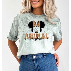 Minnie or Mickey Animal Kingdom Shirt | Disney Shirt| Comfort Colors Shirt