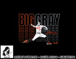 Grayson Rodriguez - Big Gray - Baltimore Baseball  png, sublimation