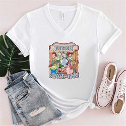Disney Toy Story Characters Shirt - Disneyland Shirt - Disney Family Vacation Shirt - Toy Story Group Shirt - Disney Toy