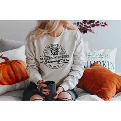 Sanderson Sisters Monogram Sweatshirt| Disney Sweatshirt| Disney Shirts| Halloween Sweatshirt| Disney shirts for Women