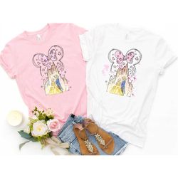 Beauty and The Beast Castle Shirt| Disney Shirts|  Disney Shirts for Women| Magic Kingdom Shirt| Unisex Fit