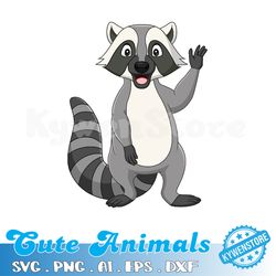 Baby Raccoon Svg, Woodland Animals Svg, Forest, Raccoon Shirt, Vinyl,Raccoon Svg For Cricut, Layered, Dxf, Cricut, Silho