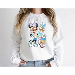 Minnie and Daisy Besties Sweatshirt | Disney Sweatshirt | Unisex Fit