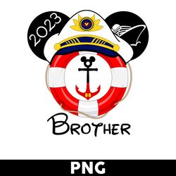Brother Disney Cruise 2023 Png, Minnie Mouse Png, Disney Cruise Png, Brother Png, Disney Png - Digital File