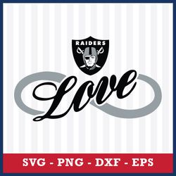 Love Raiders Football Logo Svg, Las Vegas Raiders Cricut Svg, Las Vegas Raiders Svg, NFL Svg, Png Dxf Eps Digital File