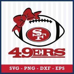 49ers Football Svg, San Francisco 49ers Svg, San Francisco 49ers Cricut Svg, NFL Svg, Png Dxf Eps Digital File
