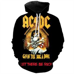 AC DC rock band hoodie high quality hoodie hooded gift new