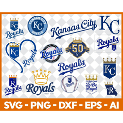Kansas City Royals Baseball Team svg