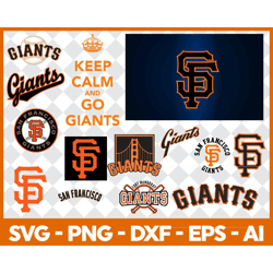 San Francisco Giants Baseball Team Svg