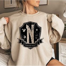 Nevermore Academy Sweatshirt, Hoodie, Wednesday Adam Sweatshirt, Wednesday Sweatshirt