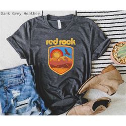 red rock shirt, rock band shirt, rock shirt, red shirt, music shirt, rock band tee