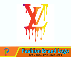 Lips Drip Louis Vuitton, Louis VuittonLogo Svg, Lips Drip Svg, Brand Logo  Svg, Instant Download