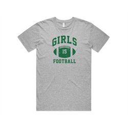 Girls Football T-shirt Tee Top Friends Rachel Green Retro Vintage Tee Funny Gift 90's