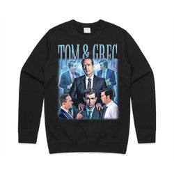 Tom & Greg Homage Jumper Sweater Sweatshirt TV Show Gift Mens Women's Vintage