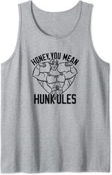 Disney Valentine's Day Hercules Honey You Mean Hunk-Ules Tank Top