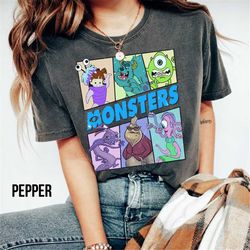 Disney Monster Inc Shirt, Monster Inc Comfort Colors Shirt, Monsters University Shirt, Disney Family Vacation Shirt, Vin
