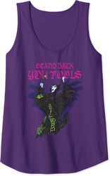 Disney Villains Maleficent Stand Back You Fools Text Fill Tank Top
