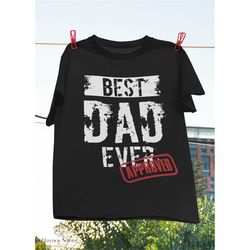 Best Dad Ever Approved Vintage T-Shirt, Approved Shirt, Red Seal Shirt, Best Dad Shirt, Father's Day Gift Shirt