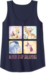 Disney Winnie The Pooh Group Shot Never Stop Dreaming Tank Top