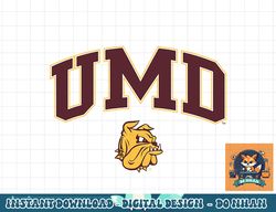 Minnesota Duluth Bulldogs UMD Arch Officially Licensed  png, sublimation