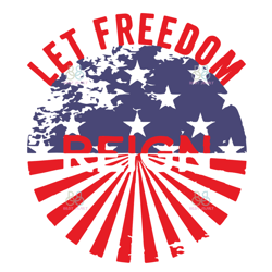 Let Freedom Svg, 4Th Of July, American Flag Svg, Liberty Svg, American Freedom Svg, Independence Day Svg