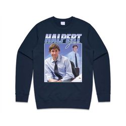 Jim Halpert Homage Jumper Sweater Sweatshirt US Office TV Show Retro 90's Vintage Funny
