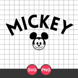Mickey Head Svg, Mickey Mouse Svg, Disney Svg, Png Digital File