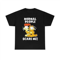 Garfield Normal People Scare Me T-Shirt