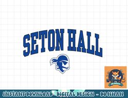 Seton Hall Pirates Arch Over Black Officially Licensed  png, sublimation - Copy