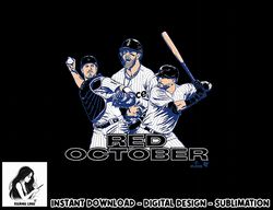 Harper, Schwarber & Realmuto - Red October - Philly Baseball  png, sublimation