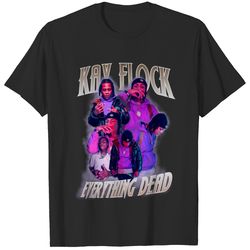Kay Flock Hip Hop Vintage Bootleg Retro 90s T-shirt, Kay Flock Rapper Rap Shirt, Kay Flock Shirt for Fan Men Women