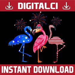 Flamingos USA Flag 4th Of July Independence Day Patriotic 4th Of July, Memorial day, American Flag, Independence Day PNG