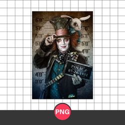 Mad Hatter Png, Horror Movie Png, Halloween Horror Png, Scary Horror Png, Halloween Png Digital File