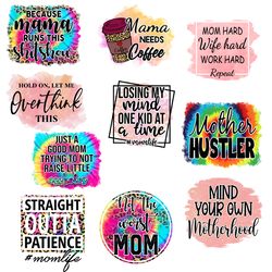 Funny Mom Bundle Png, Mom Life Or Kid Life Png, Mothers Day Png, leopard mom Png, Mothers Gift Png Digital Download