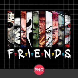 Horror Movie Friend Png, Horror Friend Png, Scary Horror Friend Characters Png, Halloween Png Digital File