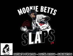 Mookie Betts - Mookie Betts Slaps - Los Angeles Baseball  png, sublimation