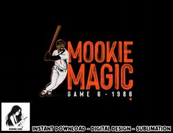 Mookie Wilson - Mookie Wilson Magic - New York Baseball  png, sublimation