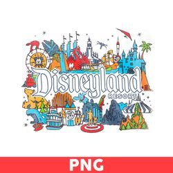 Disneyland Resort Png, Mickey And Friends Png, Mickey Mouse Png, Retro Mickey Png, Disney Png - Digital File
