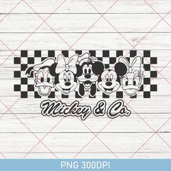Vintage Mickey & Co 1928 PNG, Funny Mickey And Friends PNG, Magic Kingdom PNG, Disneyworld Shirt PNG, Disneyland PNG