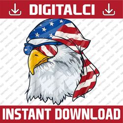 Patriotic Bald Eagle Shirt Men 4th Of July American Flag USA Memorial day, American Flag, Independence Day PNG File