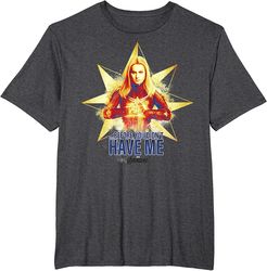 Marvel Avengers Endgame Captain Marvel Logo Graphic T-Shirt