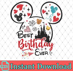 Best Birthday Ever, Birthday Boy, Birthday Girl, Family Vacation, Family Trip Svg, Magical Kingdom, Instant Download