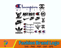 Adidas driping svg, Chanel Driping svg, LV Driping svg, Nike driping Adidas Svg, Nike Svg,Puma, Instant Download