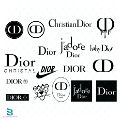 Dior Bundle Svg, Dior Svg, Dior Logo Svg, Christian Dior Svg