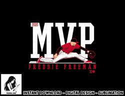 Officially Licensed Freddie Freeman - Freddie Freeman MVP  png, sublimation