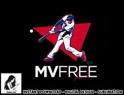 Officially Licensed Freddie Freeman - MVFree  png, sublimation
