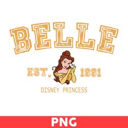 Belle Est 1997 Png, Belle Png, Beauty and the Beast , Disney Princesses Png, Princesses Png, Disney Png -Digital File